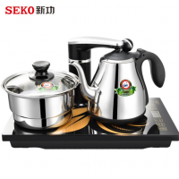 新功（SEKO）F90智能全自动上水电热水壶茶具套装电茶炉烧水壶煮茶器37*20